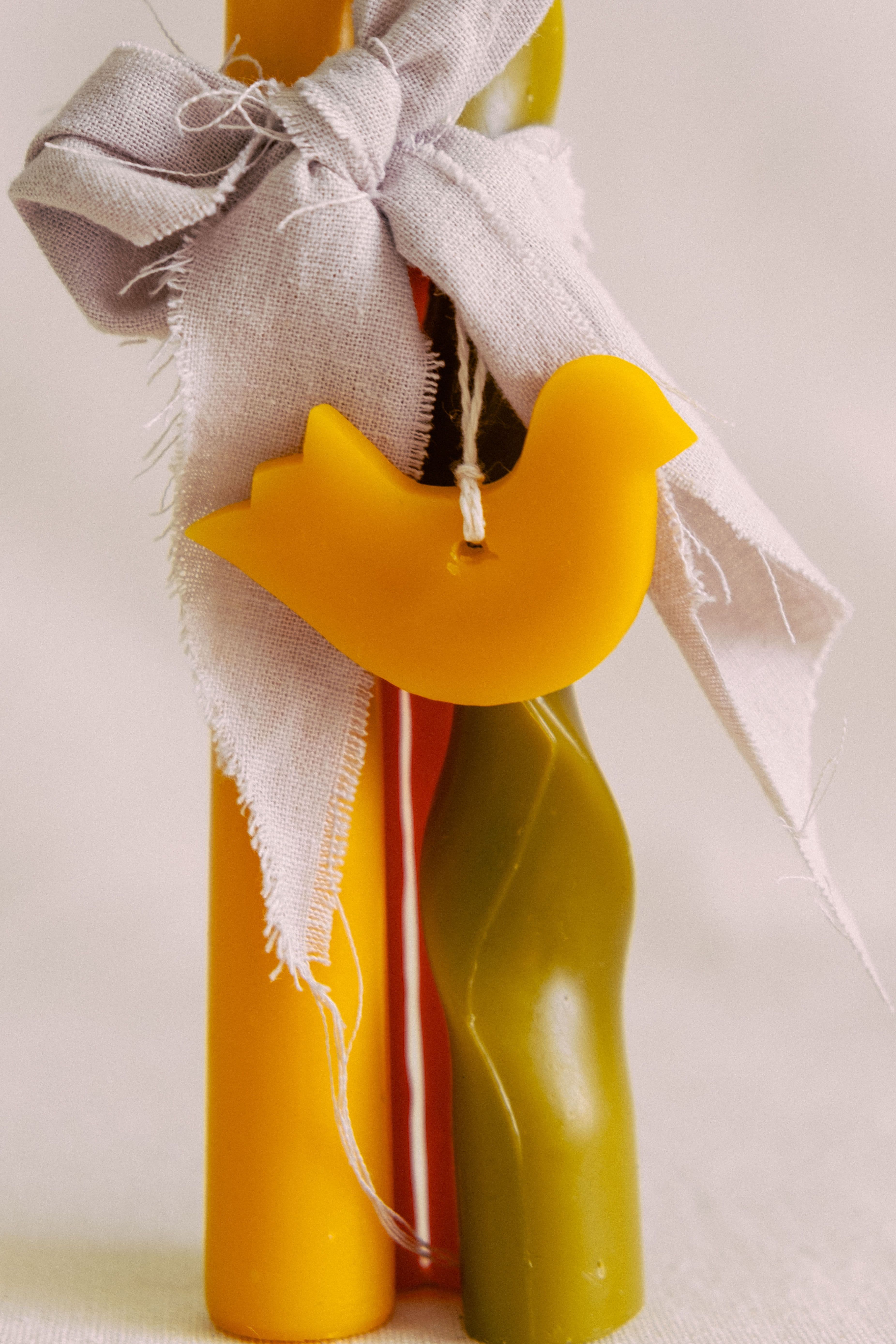 Набір класичних довгих свічок 4