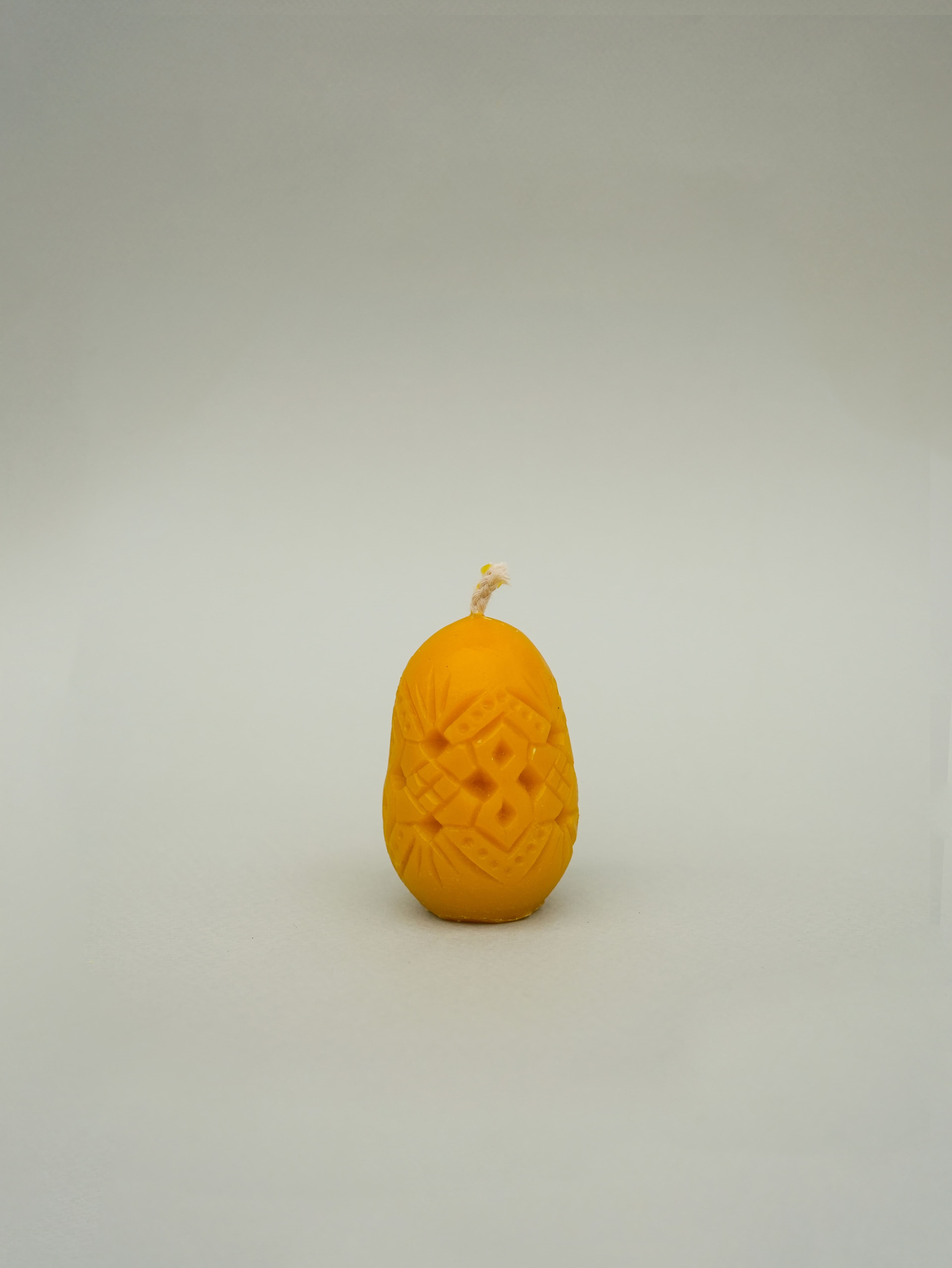 Свічка яйце з візерунком